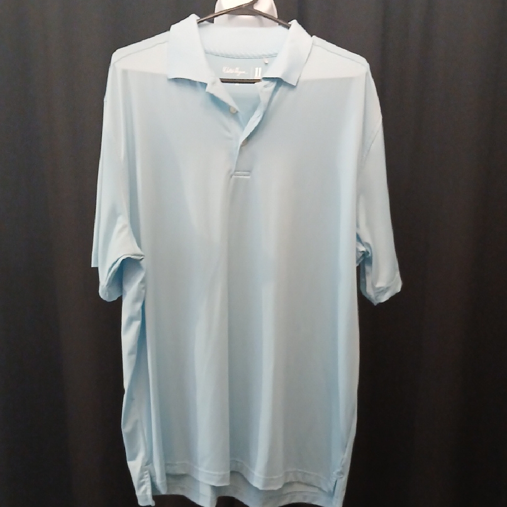 Walter Hagen Men's Light Blue Polo Shirt